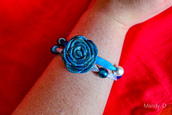 Bracelet Rose Bleu