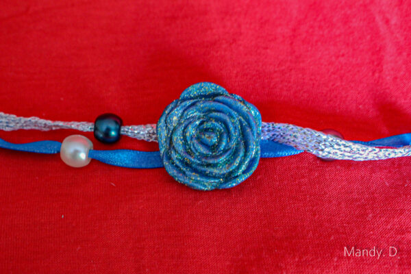 Bracelet Rose Bleu – Image 3