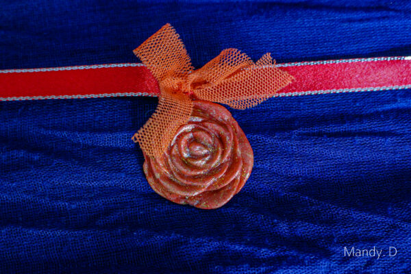 Bijoux - Ras de cou - Rose orange – Image 4