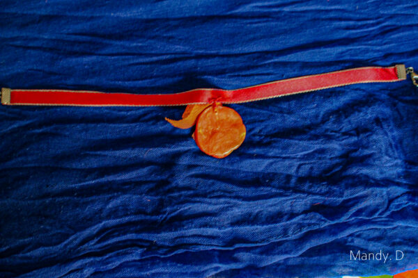 Bijoux - Ras de cou - Rose orange – Image 3