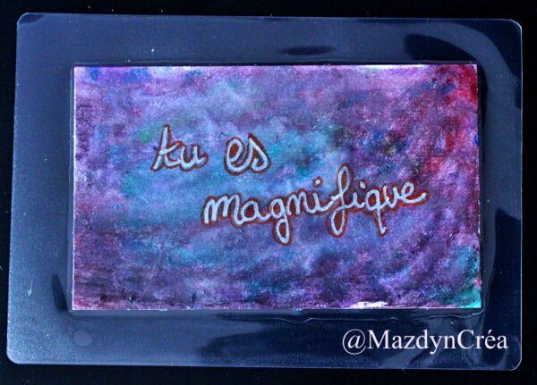 Carte Inspirante - Tu es magnifique – Image 2