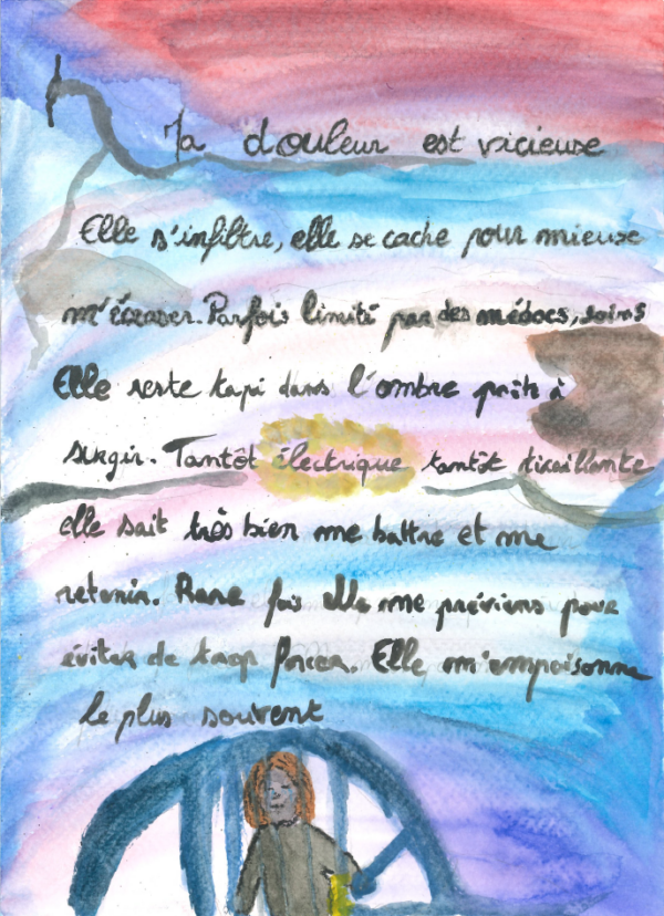 Impression - Aquarelle - Ma Douleur – Image 2