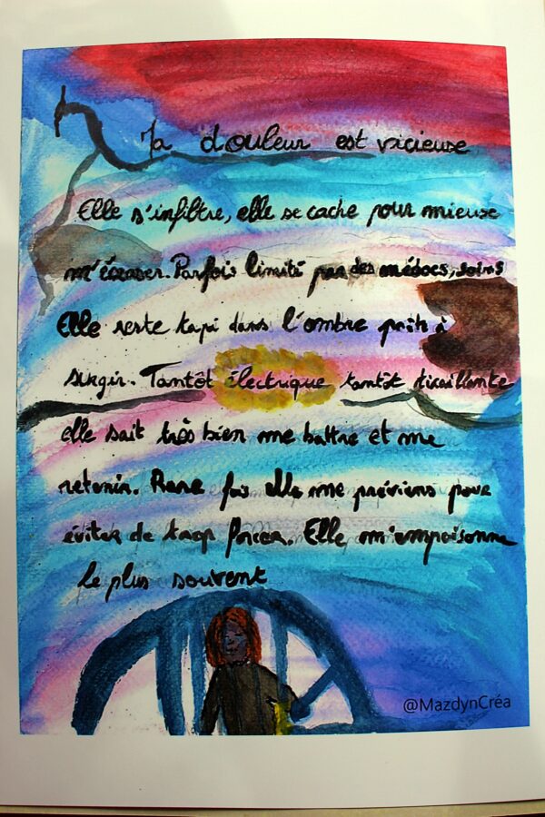 Impression - Aquarelle - Ma Douleur