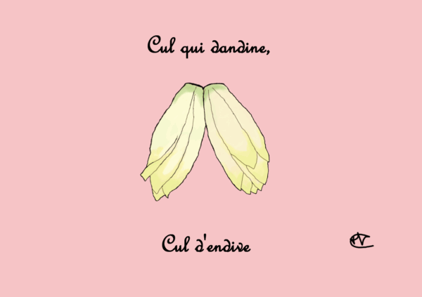 Illustration - Cul d'endive