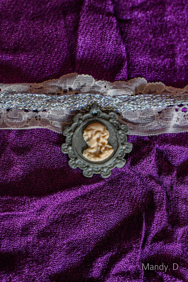 Ras de cou - Romantique Rose Argenté – Image 4