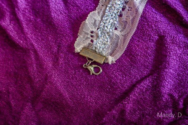 Ras de cou - Romantique Rose Argenté – Image 6