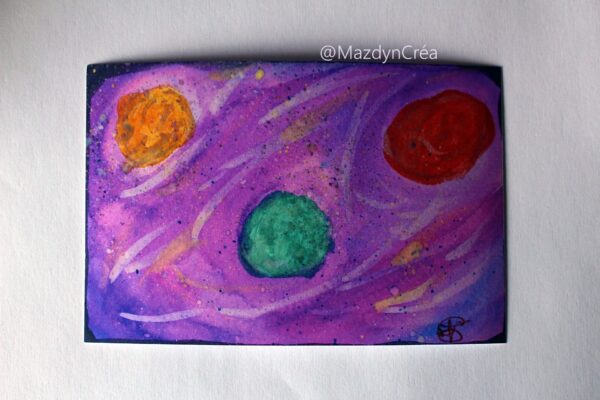 Impression Aquarelle Univers – Image 4