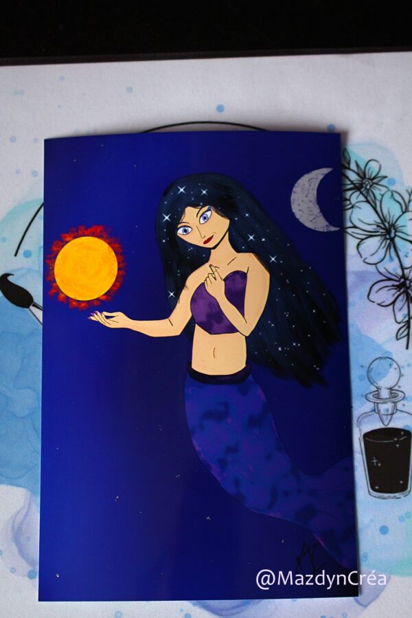 Illustration - Mermaid and Galaxie – Image 2