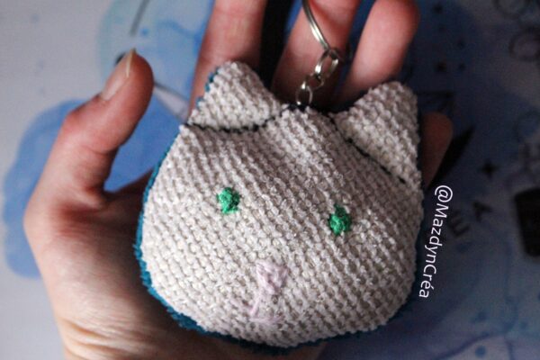 Peluche Stim-Toy - Porte clé chat