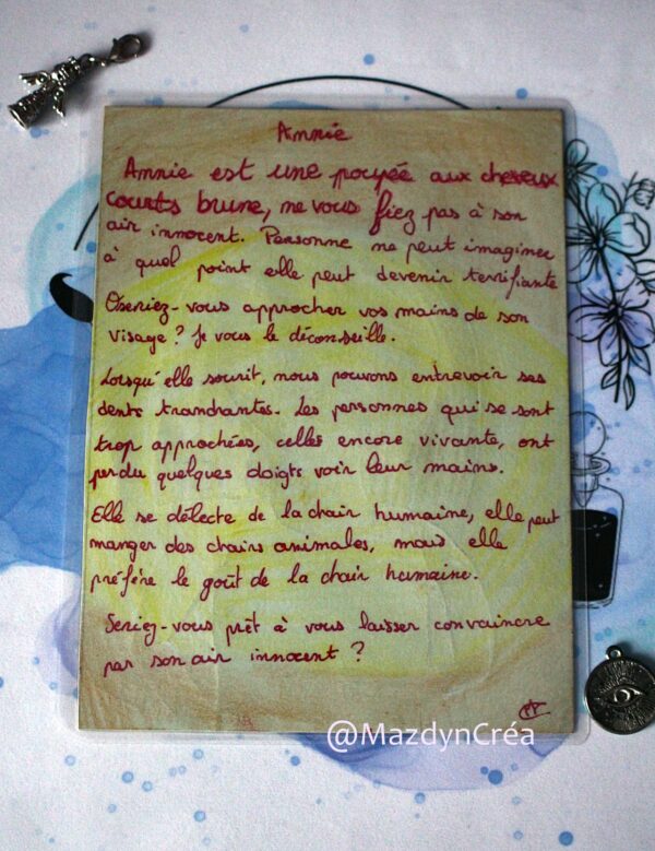 Poupée Maléfique - Annie – Image 4