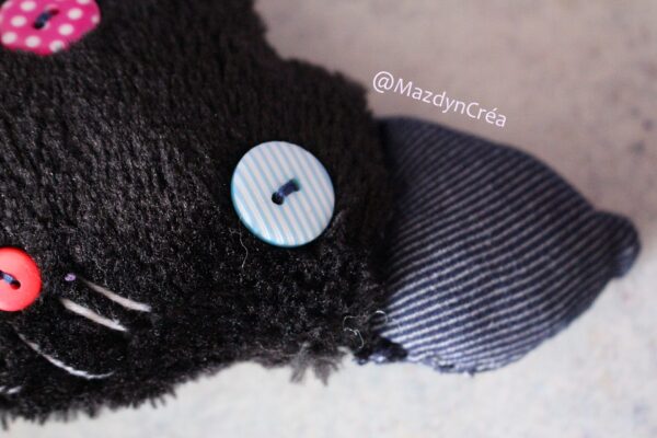 Peluche Stim-Toy - Tête de chauve souris – Image 2