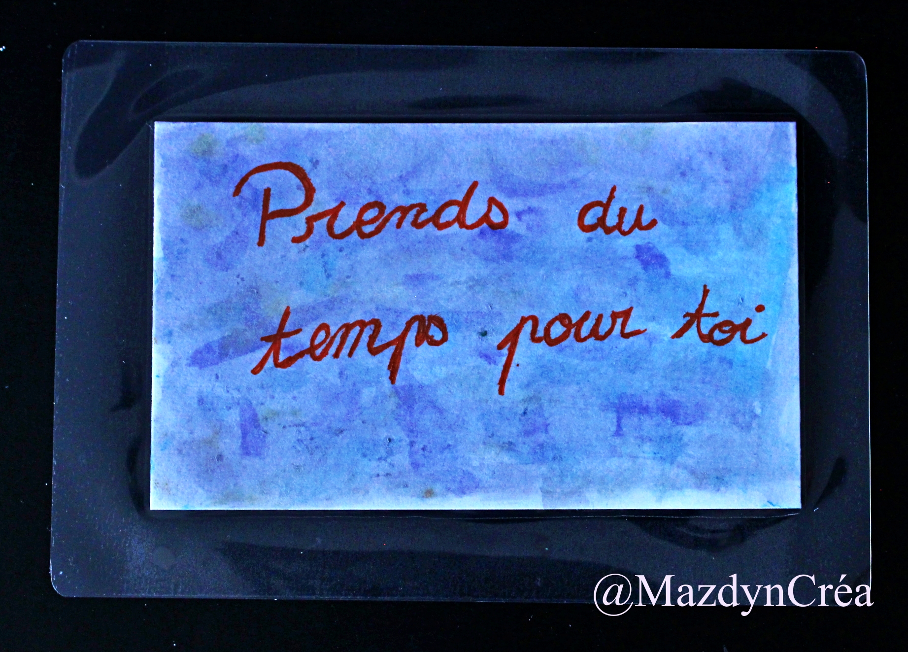 Carte Inspirante - Prends du temps pour toi – Image 2