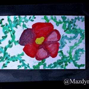 Carte Inspirante – Telle une fleur tu as des bons et des mauvais jour