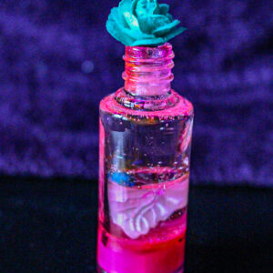 Fiole – explosion de couleur – rose