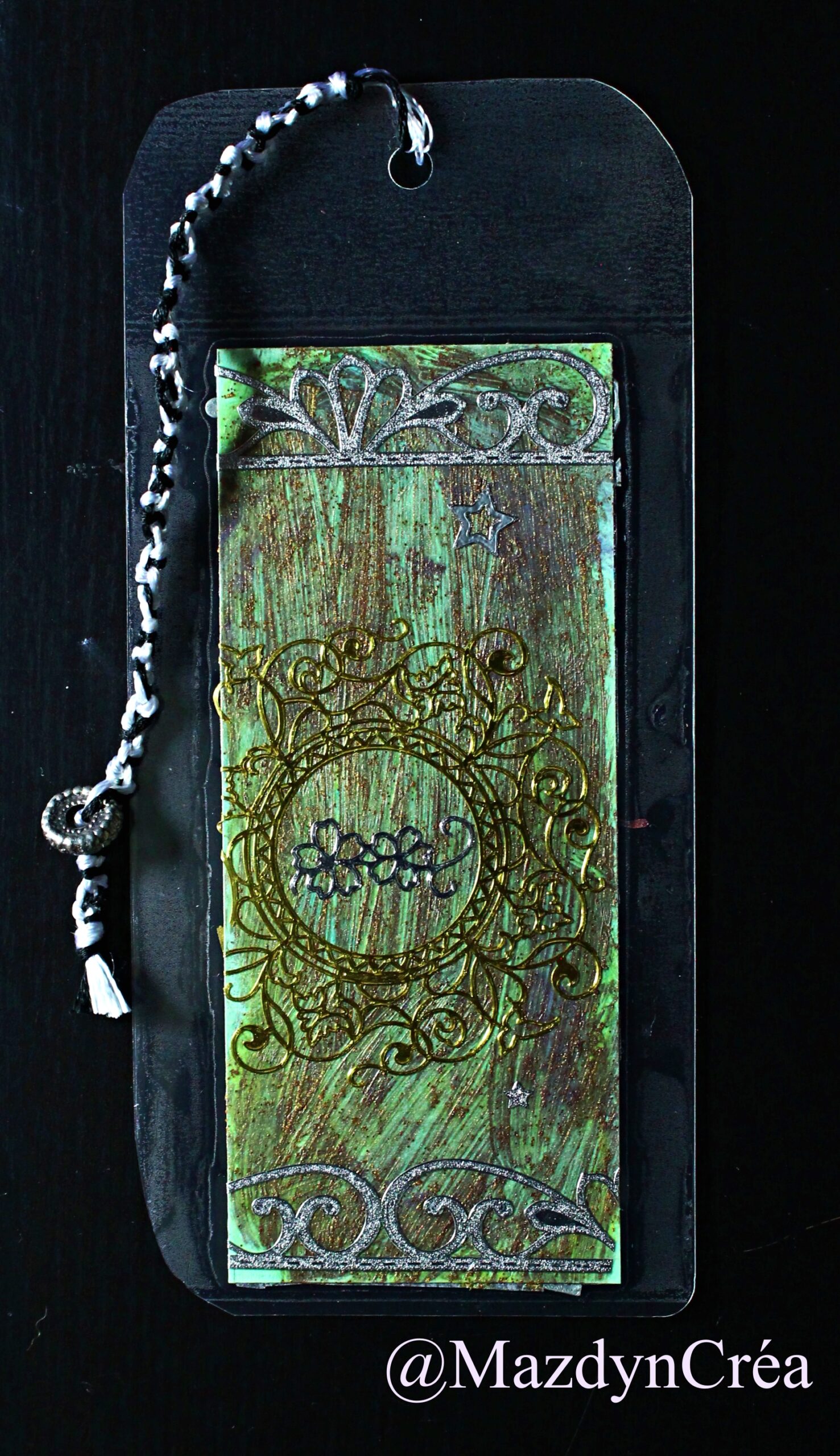 Marque-Page Argent et Or – Image 2