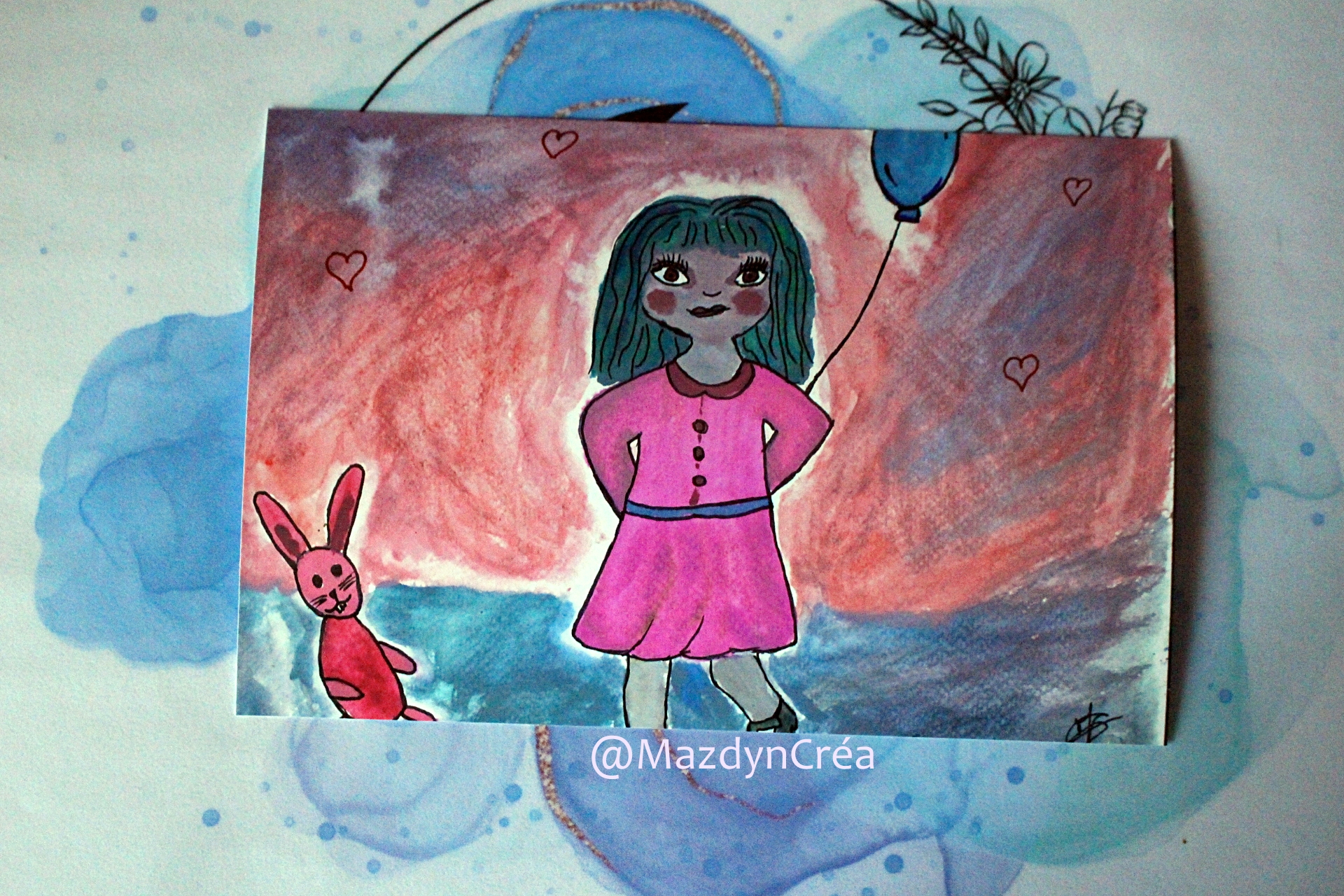 Impression - Aquarelle - Chut! Soit Gentil.le – Image 2