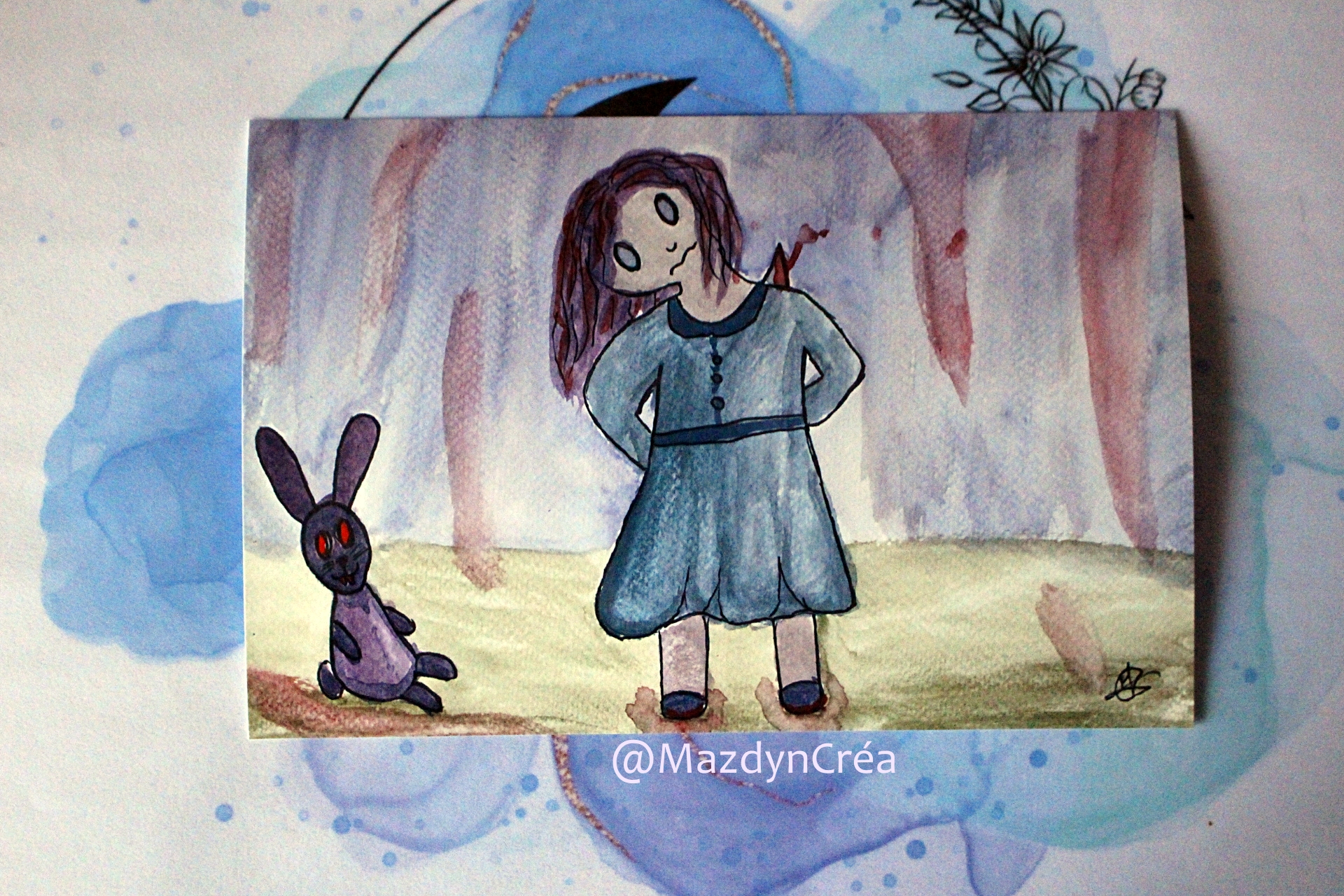 Impression - Aquarelle - Vide et violence – Image 2