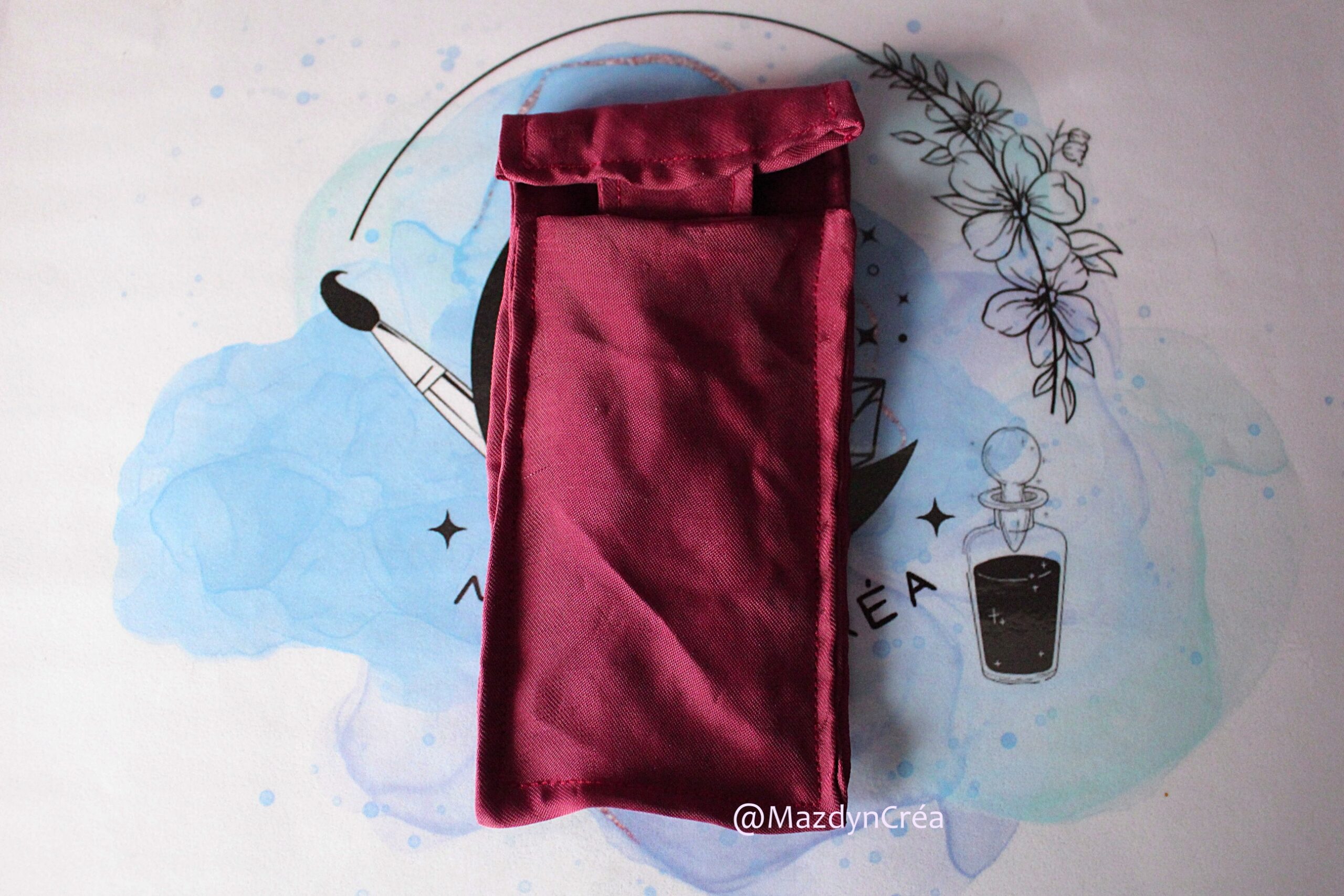 Pochette clé upcycling – Image 4