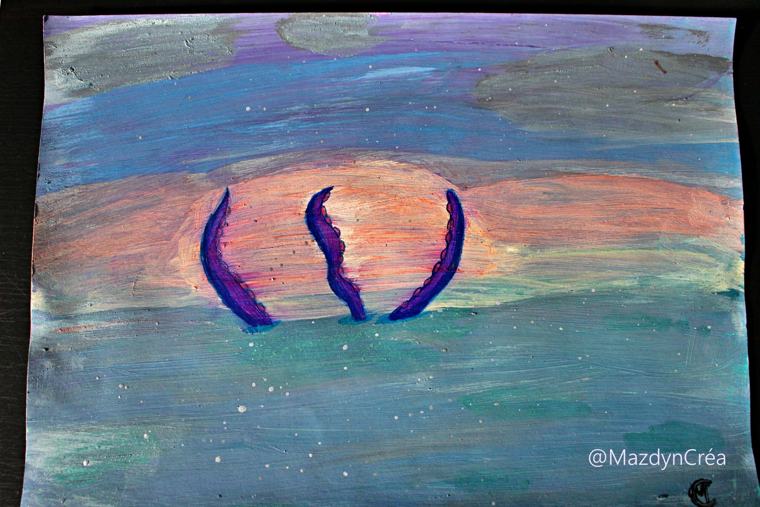 Peinture - Réveil des profondeurs