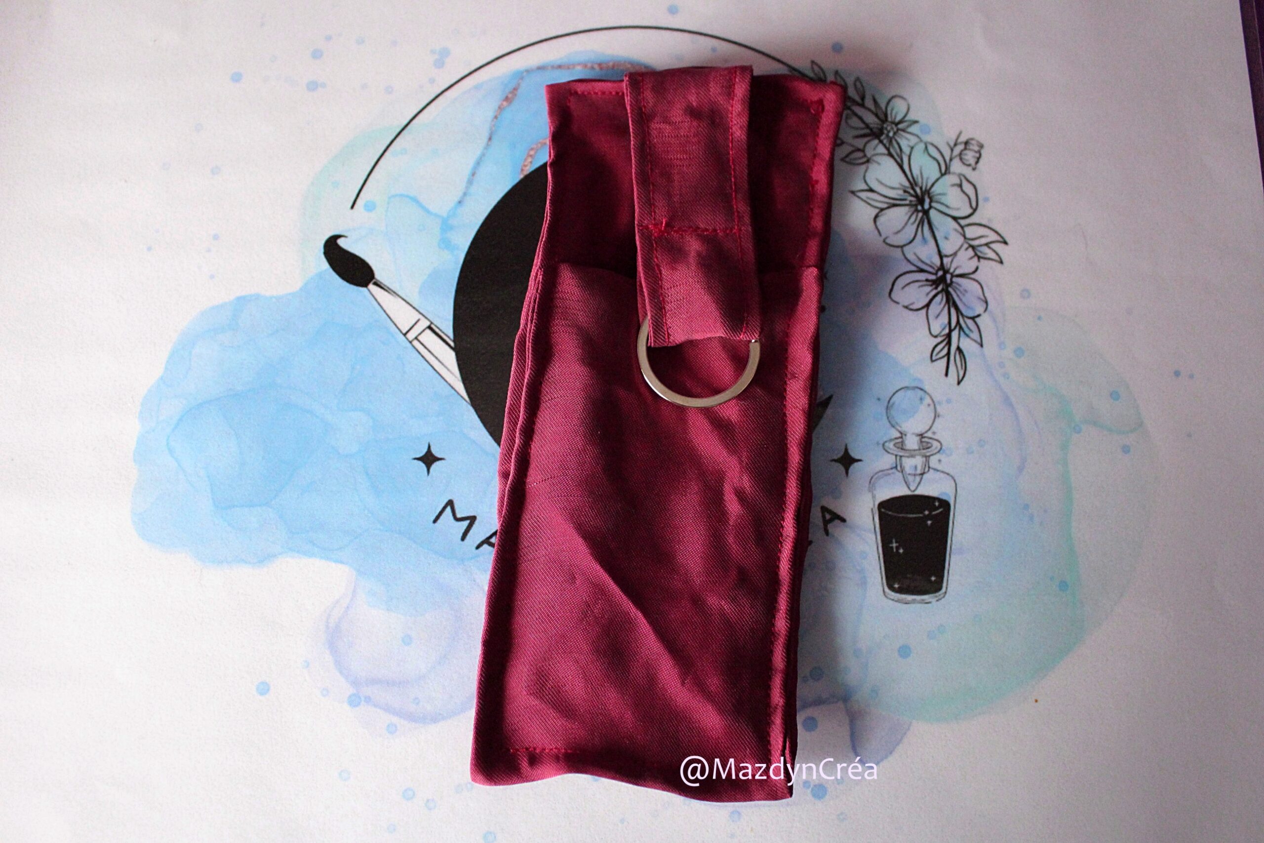Pochette clé upcycling – Image 5