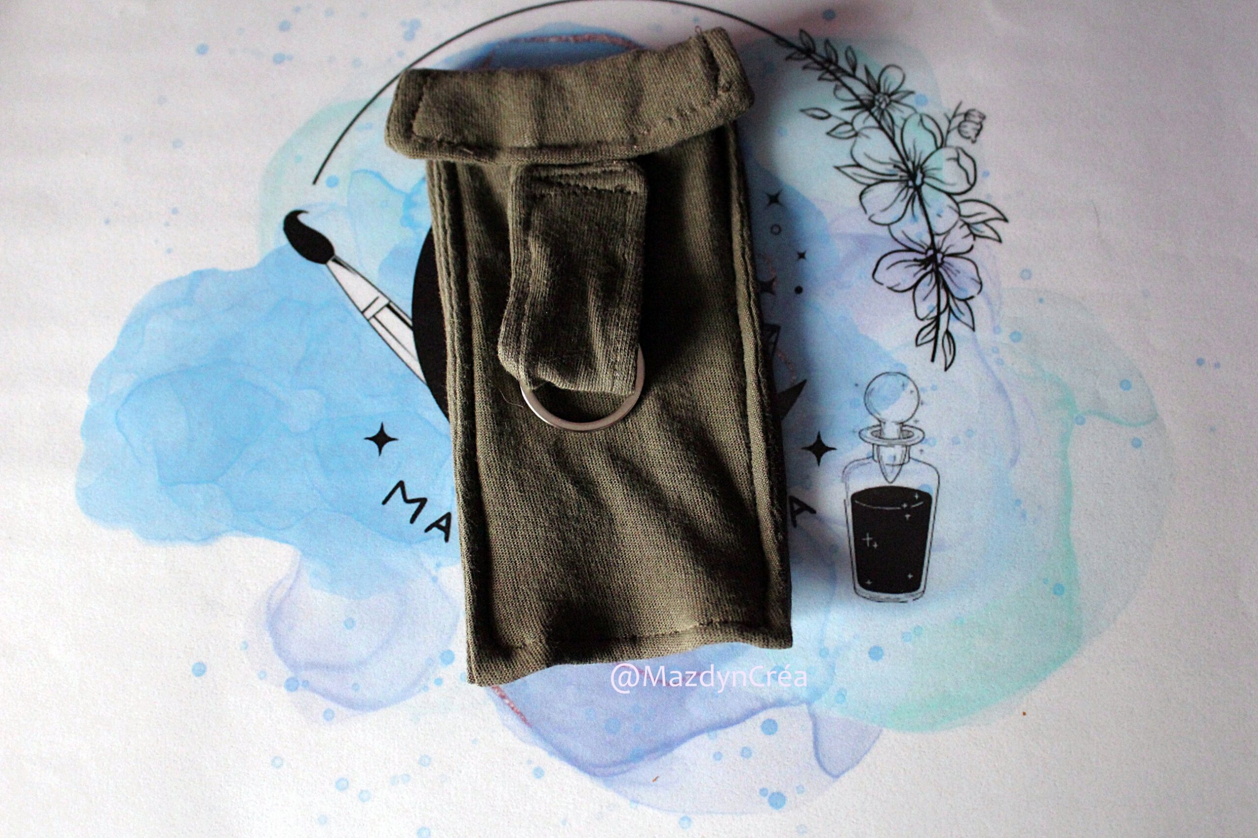 Pochette clé upcycling – Image 3