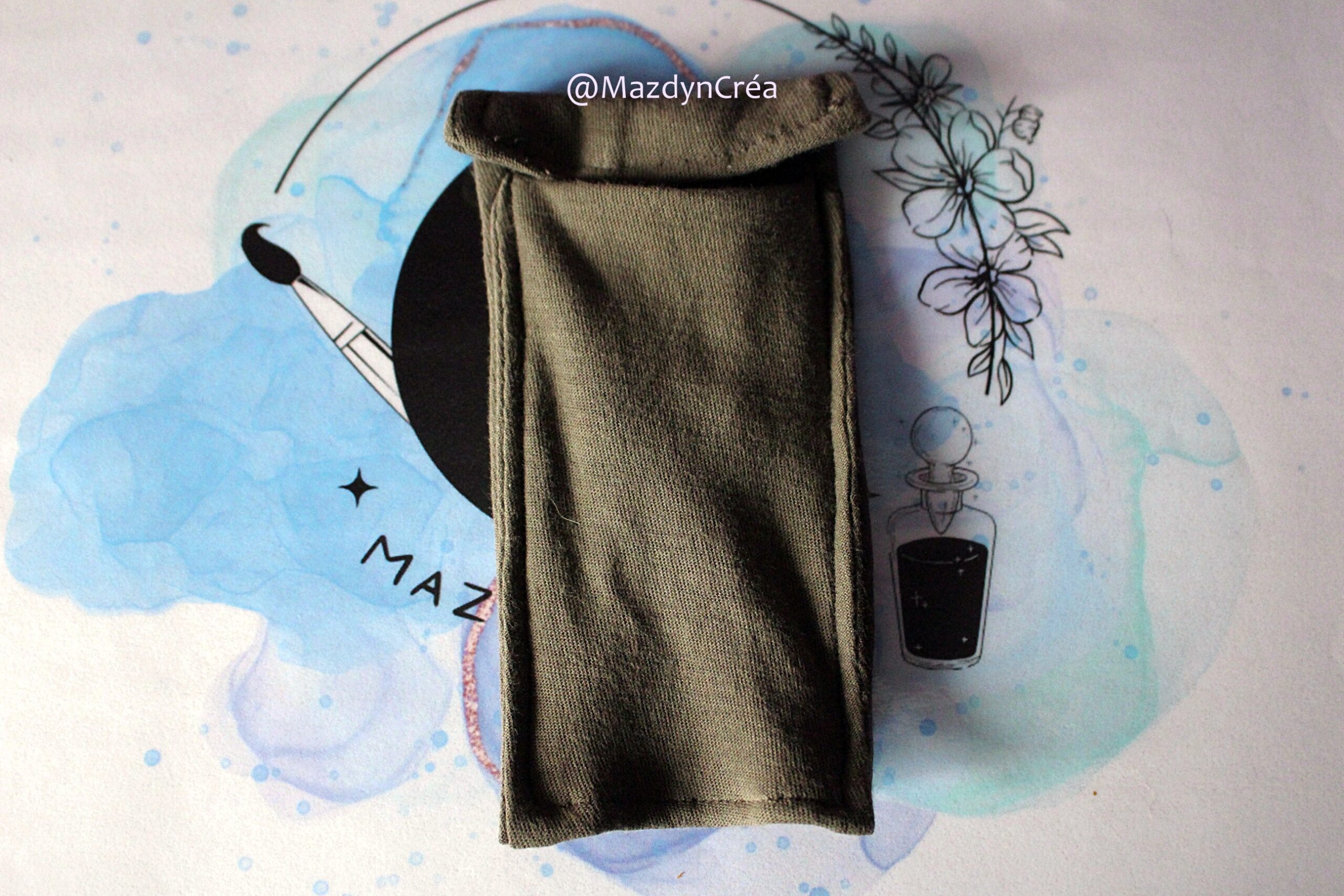 Pochette clé upcycling – Image 2