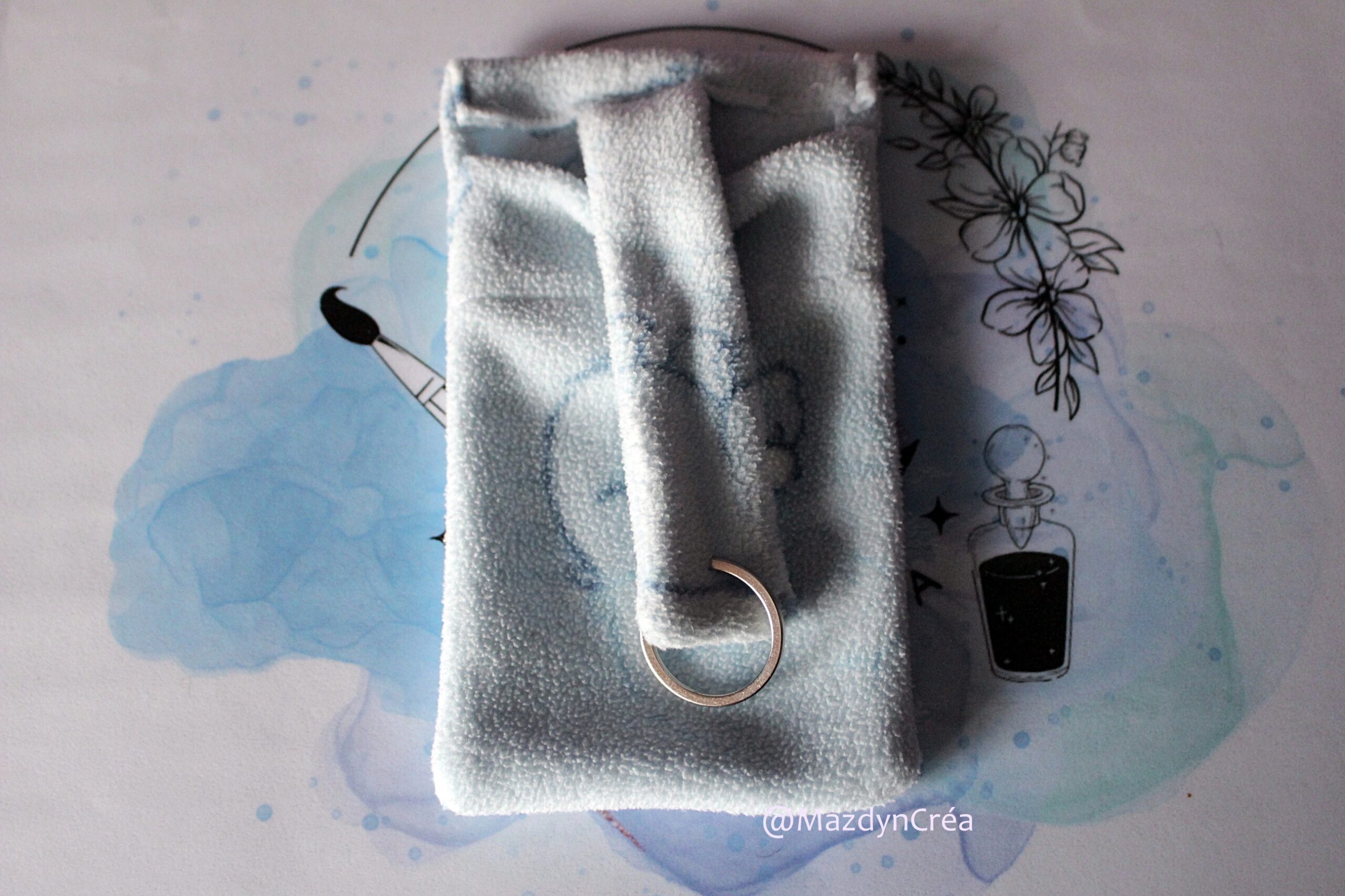 Pochette clé upcycling – Image 10