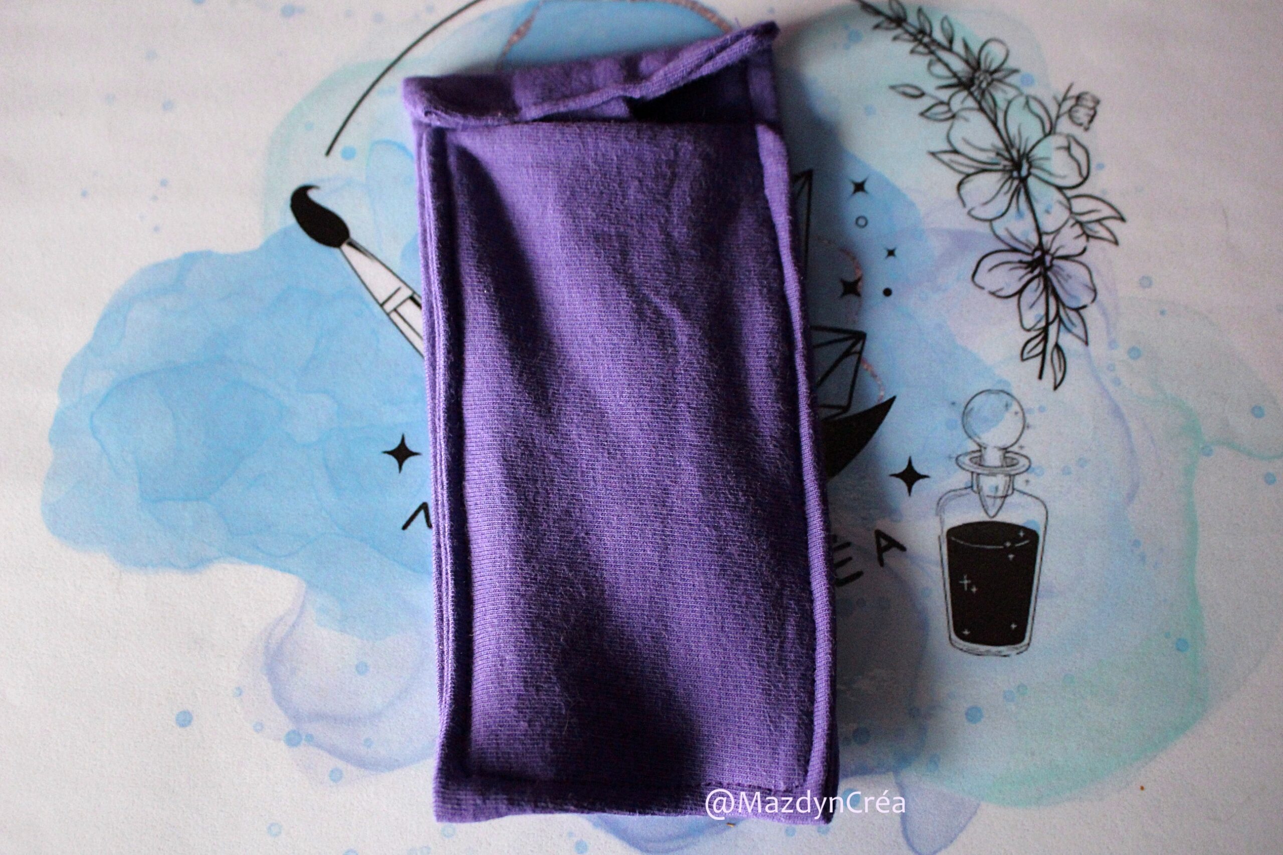Pochette clé upcycling – Image 6